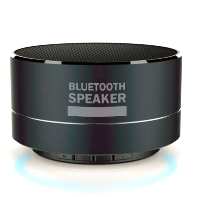 Bluetooth reproduktor, čierna farba, logo BLUETOOTH SPEAKER (SPE061)