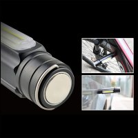 POHOTOVOSTNÁ LED LAMPA S MAGNETICKÝM UCHYTENÍM, SO VSTAVANOU BATÉRIOU A USB NAPÁJANÍM