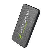 DUÁLNA POWERBANKA Z RPET (RECYKLOVANÝ PET), S BEZDRÔTOVÝM NABÍJANÍM, 8000 mAh