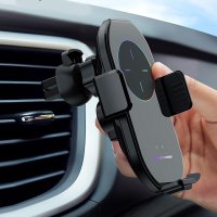 BEZDRÔTOVÁ NABÍJAČKA DO AUTA S AUTOMATICKÝM ZATVÁRANÍM