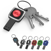 KOVOVÝ USB 2.0/3.0 FLASH DISK KĽÚČ S LED LOGOM