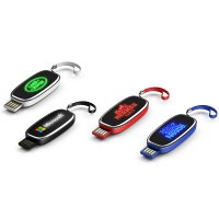 VÝSUVNÝ USB 2.0/3.0 FLASH DISK S LED LOGOM