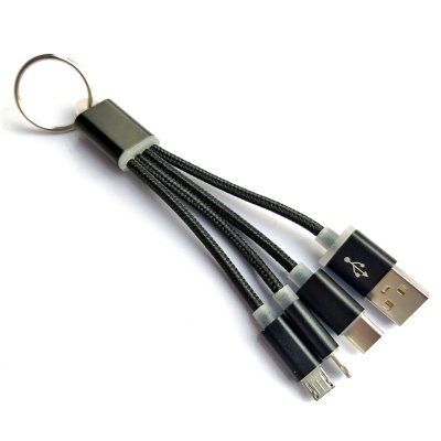 Napájací USB kábel 3 v 1