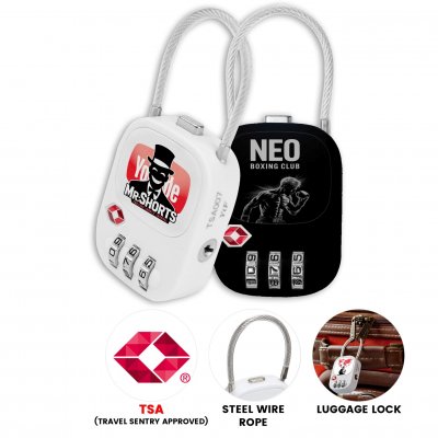 Visací zámok FLEXLOCK s oceľovým lankom