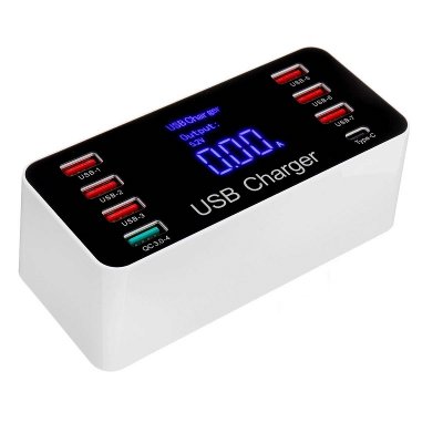 40 W NAPÁJACÍ STOLNÝ USB MULTI HUB