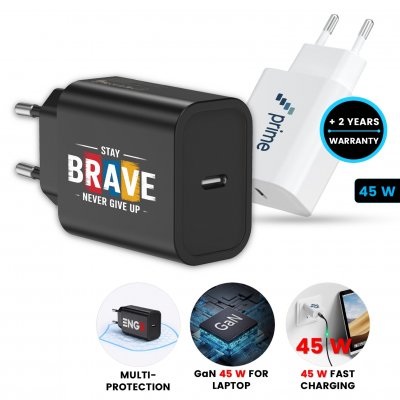 45 W USB adaptér do EU zásuvky s USB-C