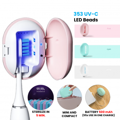 Uv-c sterilizačný box na zubnú kefku