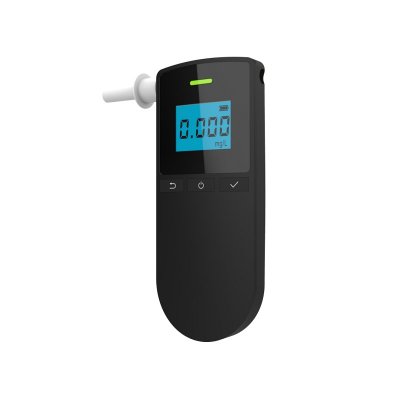 Alkoholtester s elektrochemickým senzorom fuel cell a LED displejom