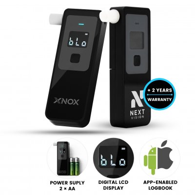 Alkoholtester s polovodičovým senzorom