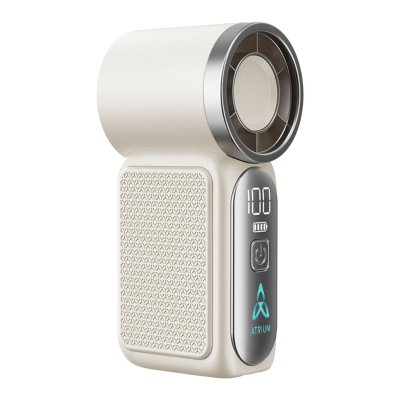 Ručný mini ventilátor FLAVIO s displejom