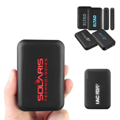 DUÁLNA POWER BANKA S LED LOGOM, 10000 mAh