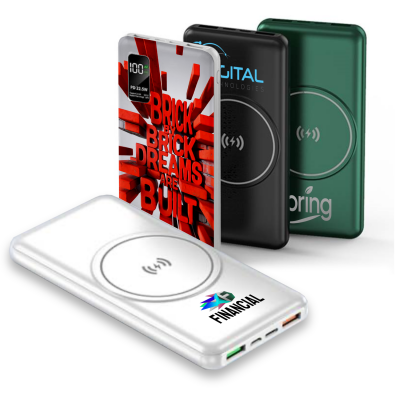 10000 mAh – Powerbanka s 15 W bezdrôtovým nabíjaním a QC 22,5 W