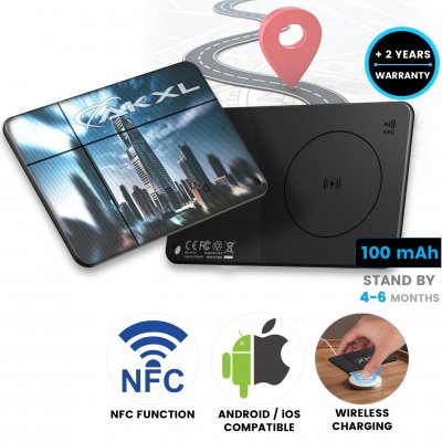 Inteligentná lokalizačná karta SMARTRAQ s funkciou NFC, kompatibilná s Apple aj Google