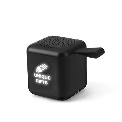 MINI CUBE BLUETOOTH REPRODUKTOR S LED LOGOM A TWS FUNKCIOU