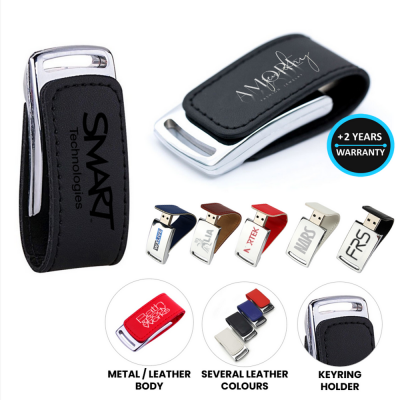 USB flash disk kožený