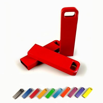 KOVOVÝ MINI USB 2.0/3.0 FLASH DISK, VLASTNÉ FARBY
