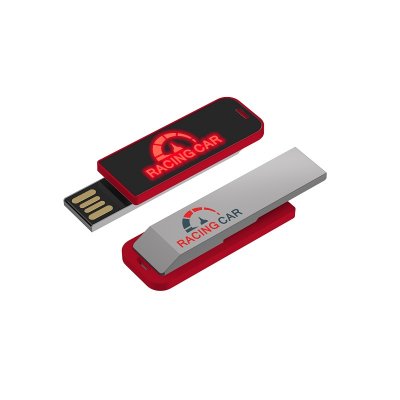 USB FLASH DISK SPONA, S LED LOGOM